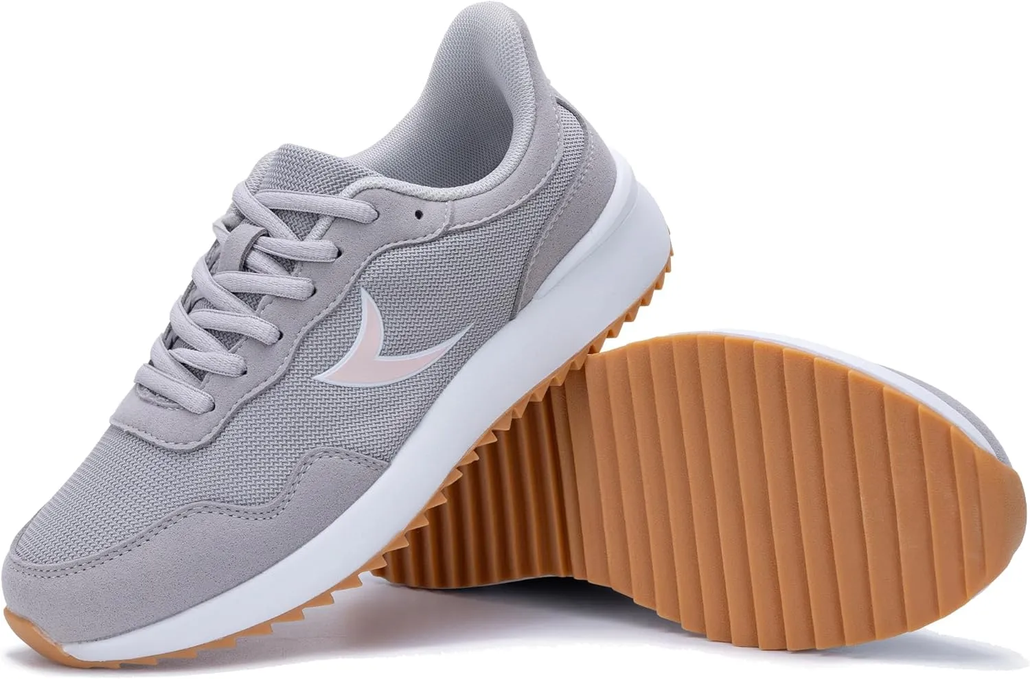 PERSOUL Women's Fashion Sneakers Comfortable Womens Walking Shoes Lightweight Style Tennis Shoes for Casual Daily Workout Shoes US Size 6-11