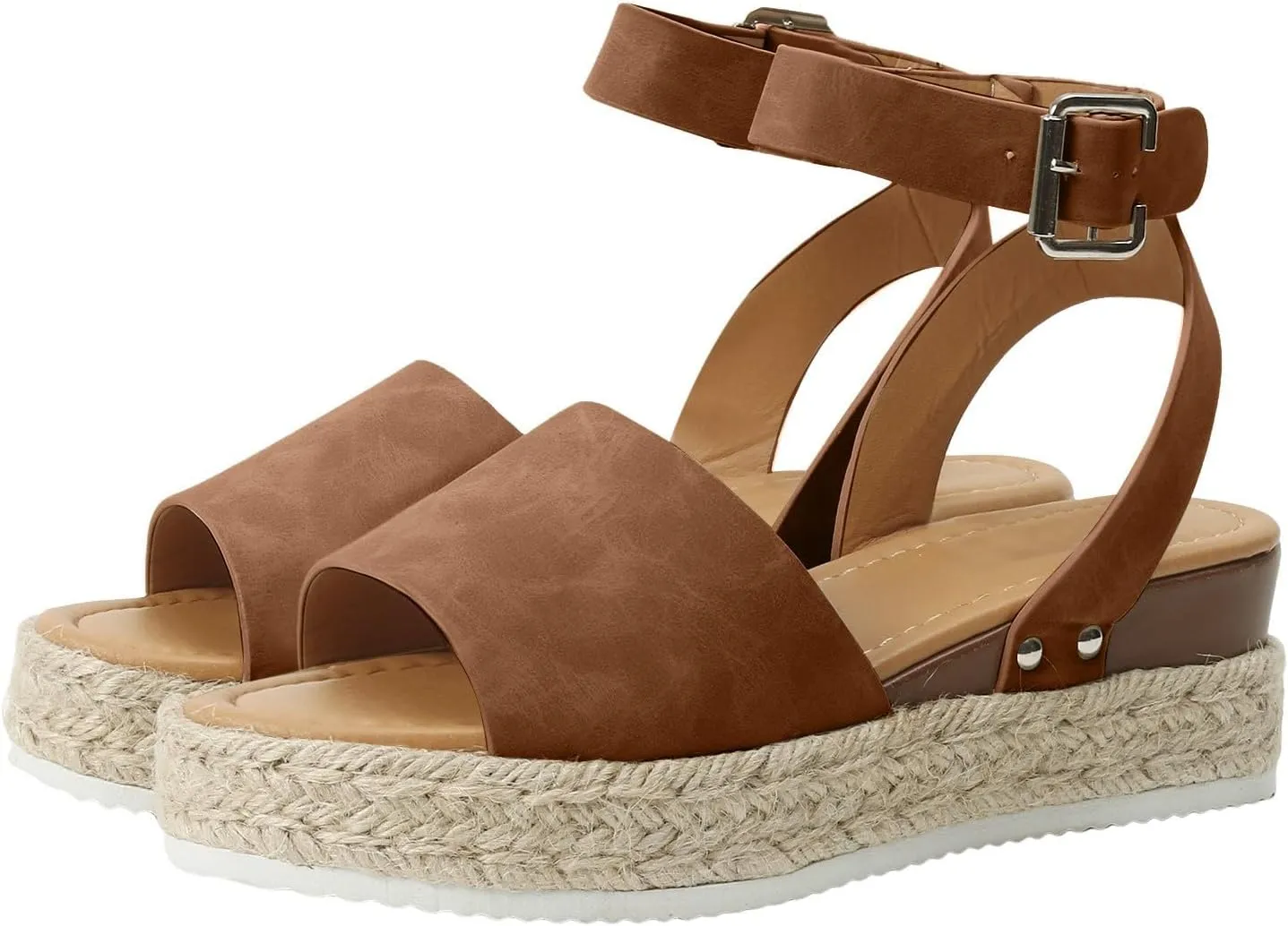 Platform Sandals for Women 2025,Ankle Strap Sandals for Women,Women's Platform & Wedge Sandals,Open Toe Espadrilles for Women,Comfy Wedges for Women,Leather Sandals,Summer Beach Shoes