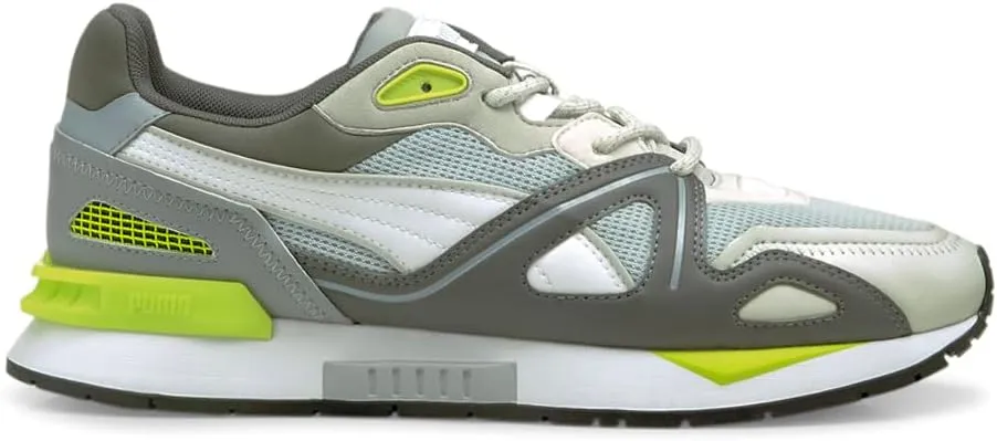 PUMA Mens Mirage MOX Neon Lace Up Sneakers Shoes Casual - Grey - Size 12 M