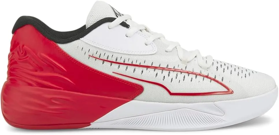 PUMA Womens Stewie 1 Team Basketball Sneakers Shoes - Red, White - Size 9 M