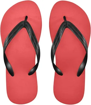 Red Womens Flip Flops Summer Beach Sandals Casual Thong Slippers Comfortable Shower Slippers Non Slip Water Sandals shoes L