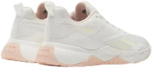 Reebok Women's NFX Trainer Sneaker, Chalk/Washed Clay/Footwear White, 10