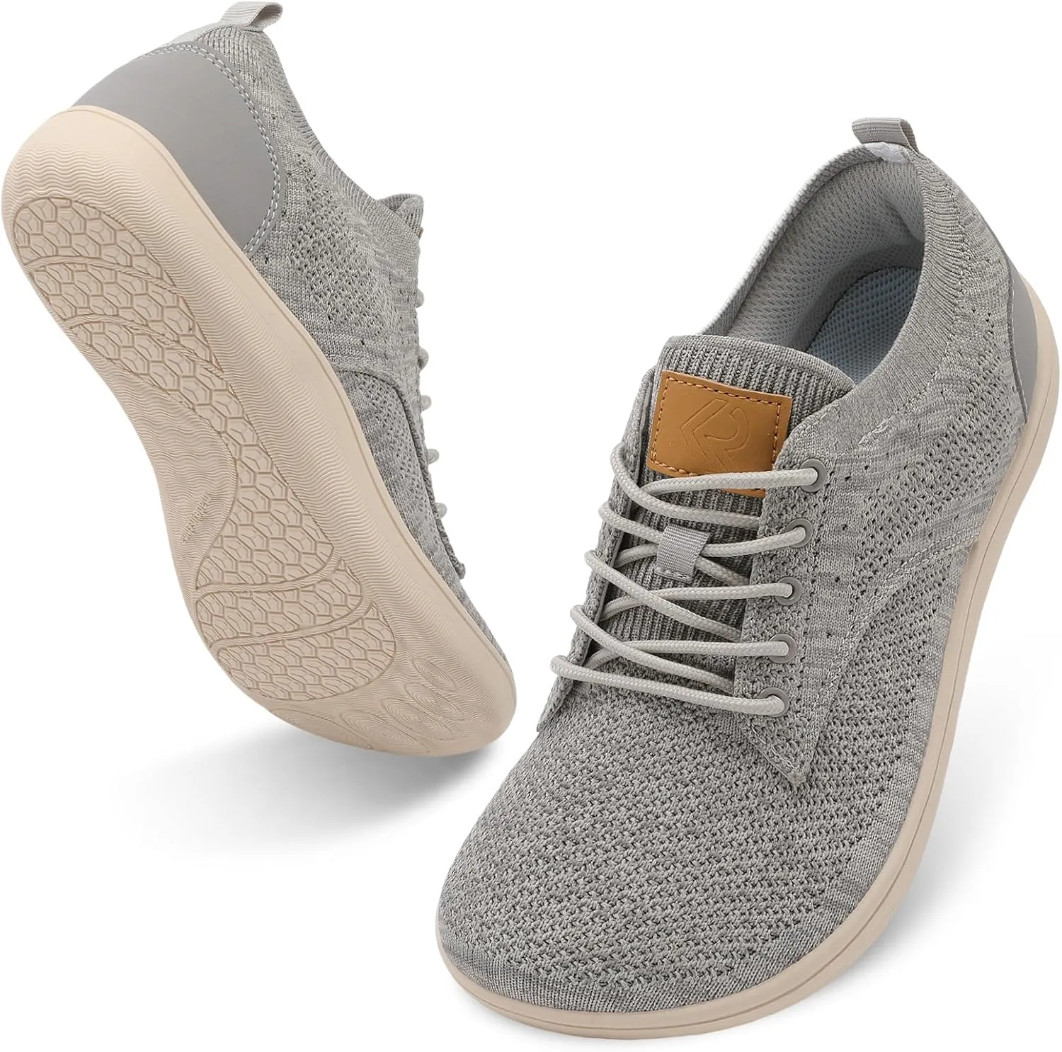 relxfeet Men's Dress Sneakers Fashion Oxfords Business Casual Shoes Wide Toe Box Barefoot Zero Drop Walking Shoes