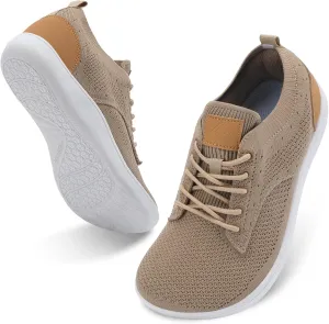 relxfeet Men's Dress Sneakers Fashion Oxfords Business Casual Shoes Wide Toe Box Barefoot Zero Drop Walking Shoes