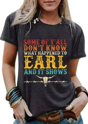 Rock Band T-Shirt Women Country Music Shirt Tops Vintage Graphic Tees Shirts Retro Steer Western Rodeo Tshirt
