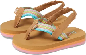 Roxy Girl's Toddler Colbee Sling Back Sandal Flip-Flop