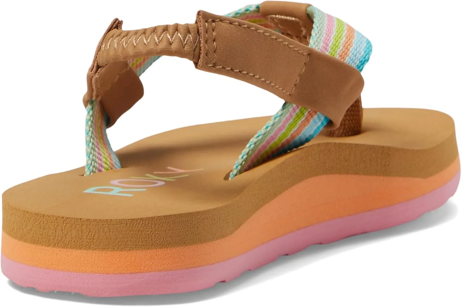 Roxy Girl's Toddler Colbee Sling Back Sandal Flip-Flop