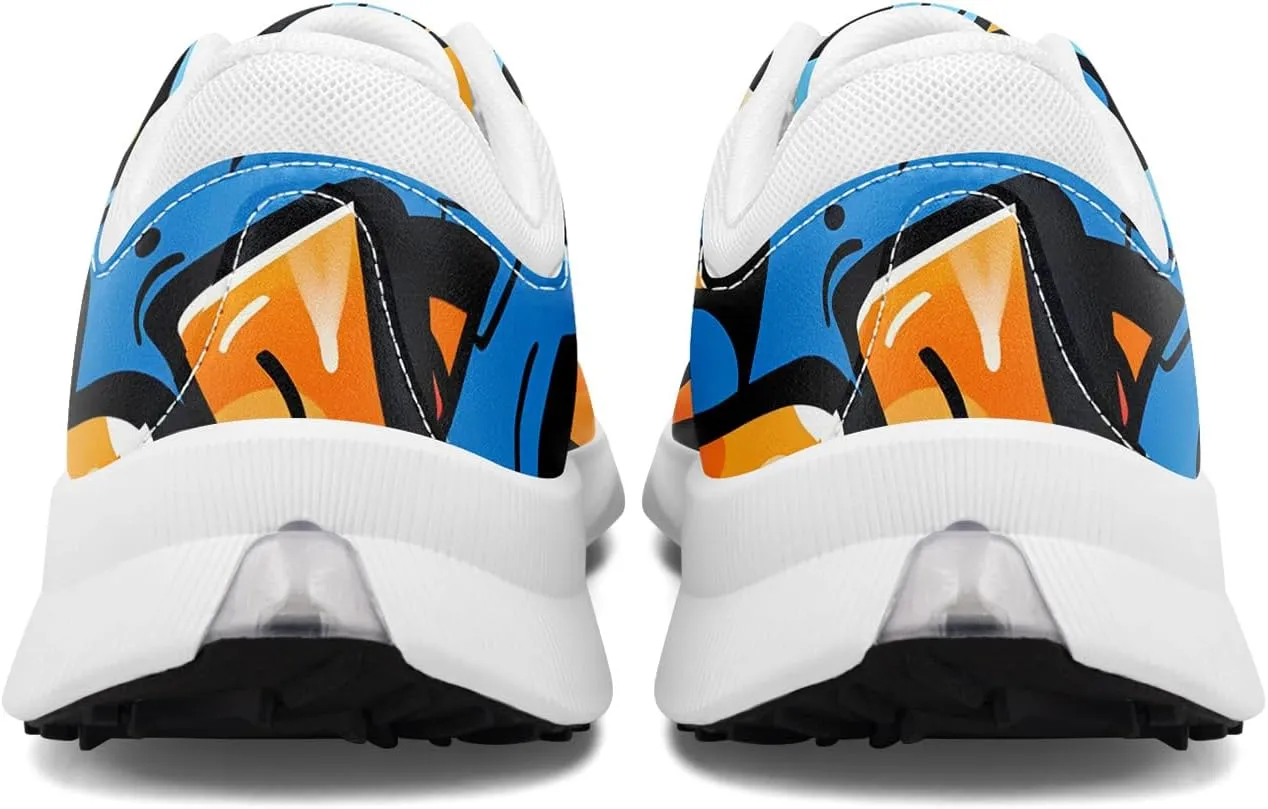 Running Shoes Waterproof Fashion Sneaker Tennis Shoes Athletic Gym Trainer Lace-up Walking Shoes for Women Men