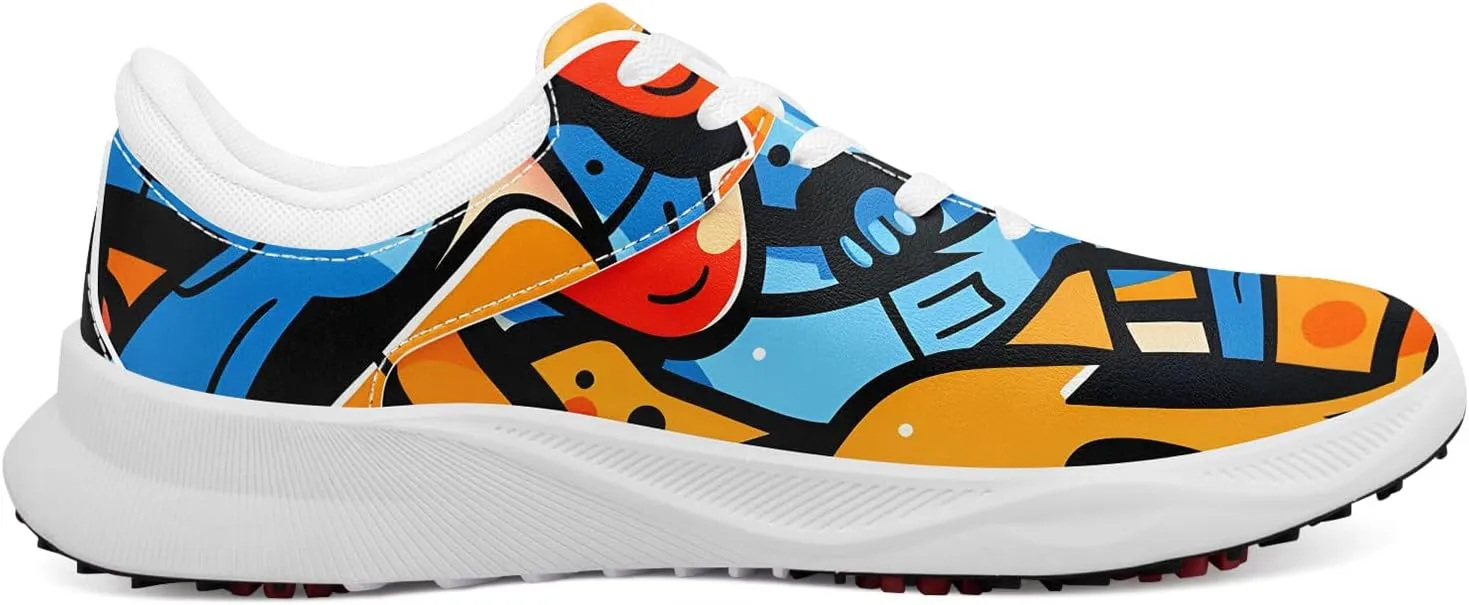 Running Shoes Waterproof Fashion Sneaker Tennis Shoes Athletic Gym Trainer Lace-up Walking Shoes for Women Men