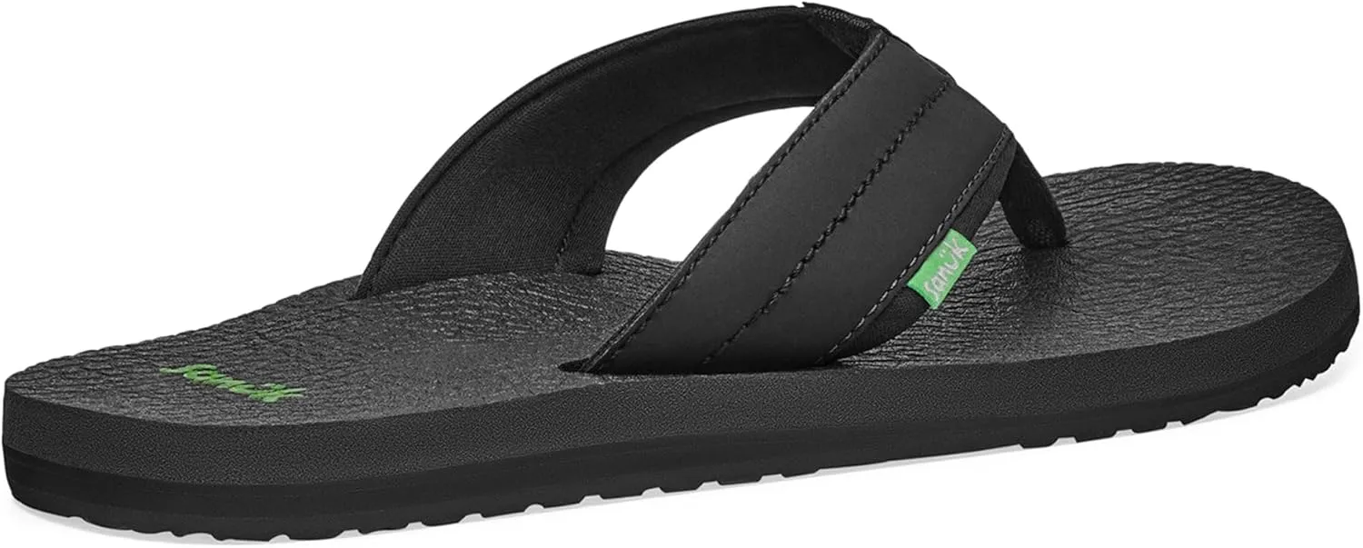 Sanuk Mens Beer Cozy 2 | Flip Flops for Men | Mens Sandals | Beach Sandals | Supportive & Lightweight | Memory Foam Footbed