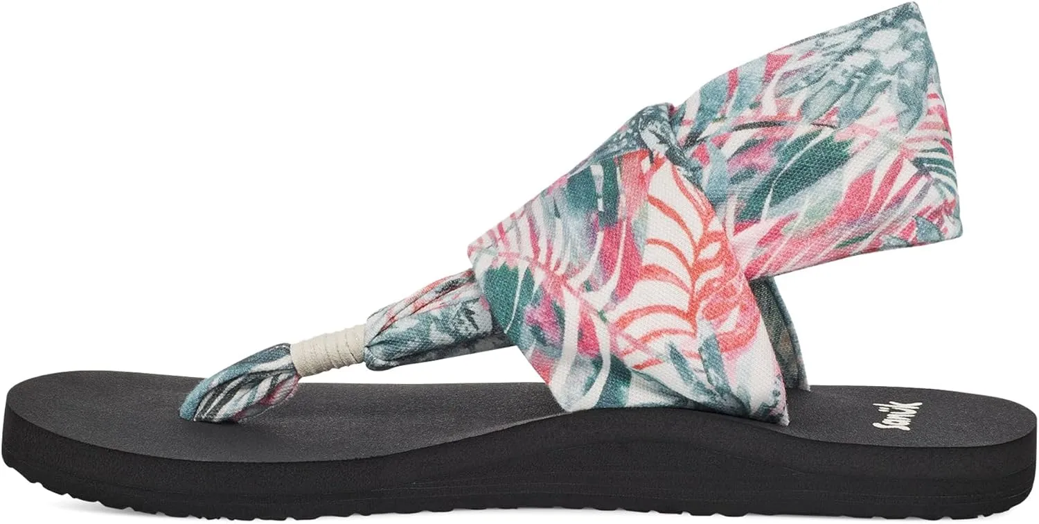 Sanuk Women's Yoga Sling | Sandals for Women | Yoga Sandals For Women | Memory Foam Footbed | Two-Way Stretch Upper