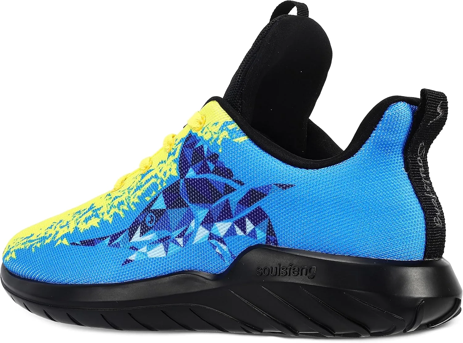 Soulsfeng Mens Running Shoes Lightweight Fashion Stylish Sports Workout Gym Tennis Walking Sneakers Size US 5.5-15