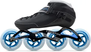 Speed Inline Racing Skates - Carbon Fiber Composite Speed Skate for Men, Women, and Kids - Indoor/Outdoor Skating