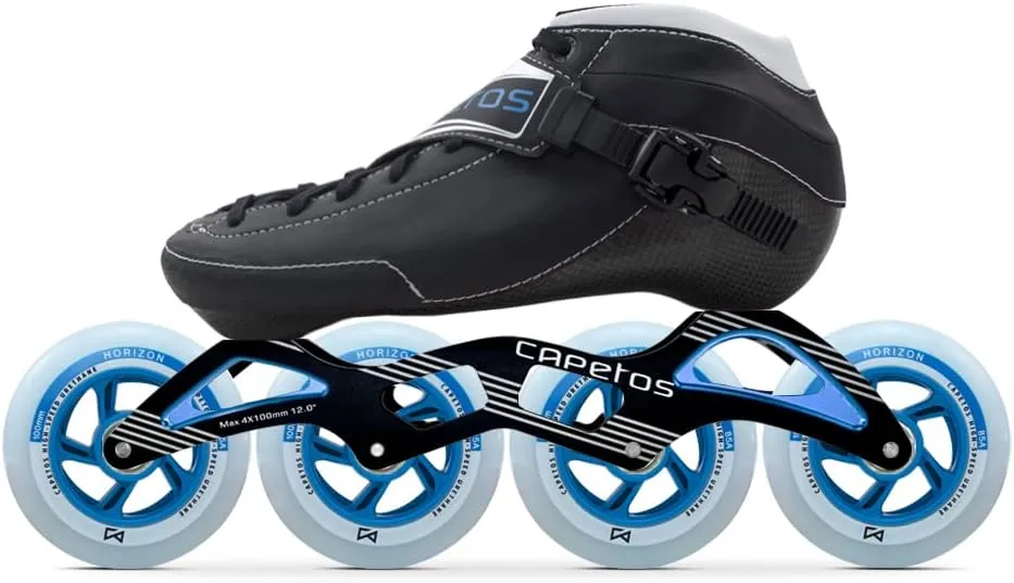 Speed Inline Racing Skates - Carbon Fiber Composite Speed Skate for Men, Women, and Kids - Indoor/Outdoor Skating