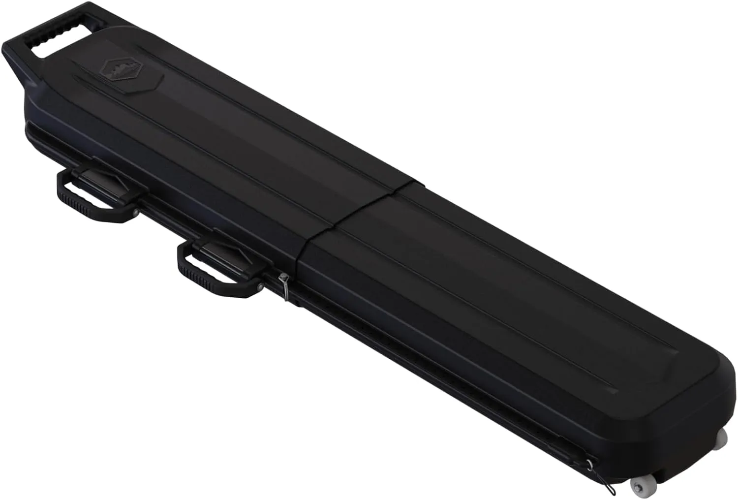 Steamboat Travel Hard Ski/Snowboard Case with Wheels. Protects 3 Pairs of Skis and Poles or 2 Snowboards with Boots and Gear. Includes Premium Silicone Handles for a Comfortable Grip