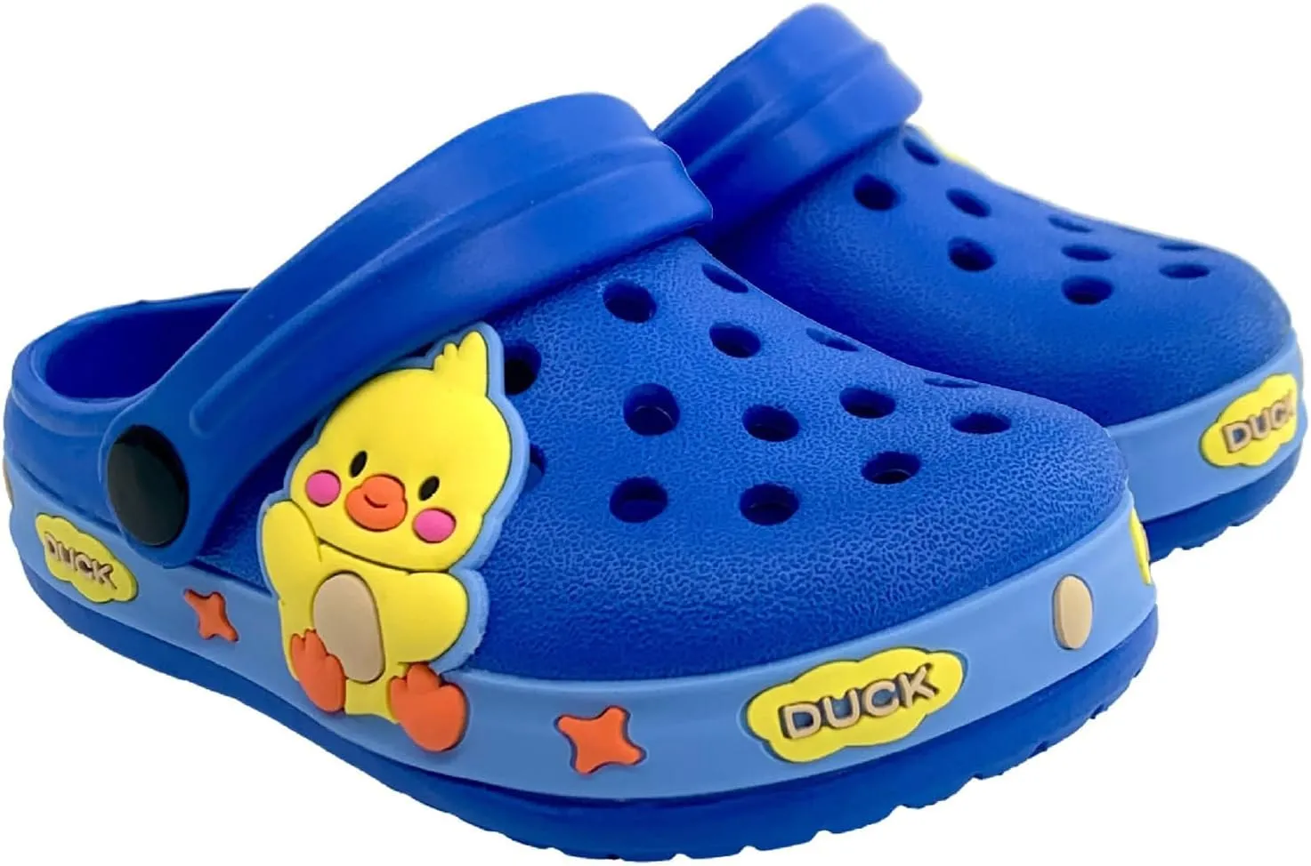 Sunporx Little Kids Clogs Shoes Summer Boys Girls Unisex-Child Cute Cartoon Graphic Garden Water Clogs Toddler Sandals Slip-on Lightweight Beach Pool Shower Slides