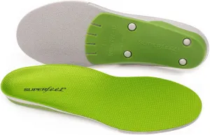 Superfeet All-Purpose Wide-Fit Support Insoles (WideGreen) - for Wide Footwear Only - Trim-to-Fit Orthotic Arch Support Shoe Inserts