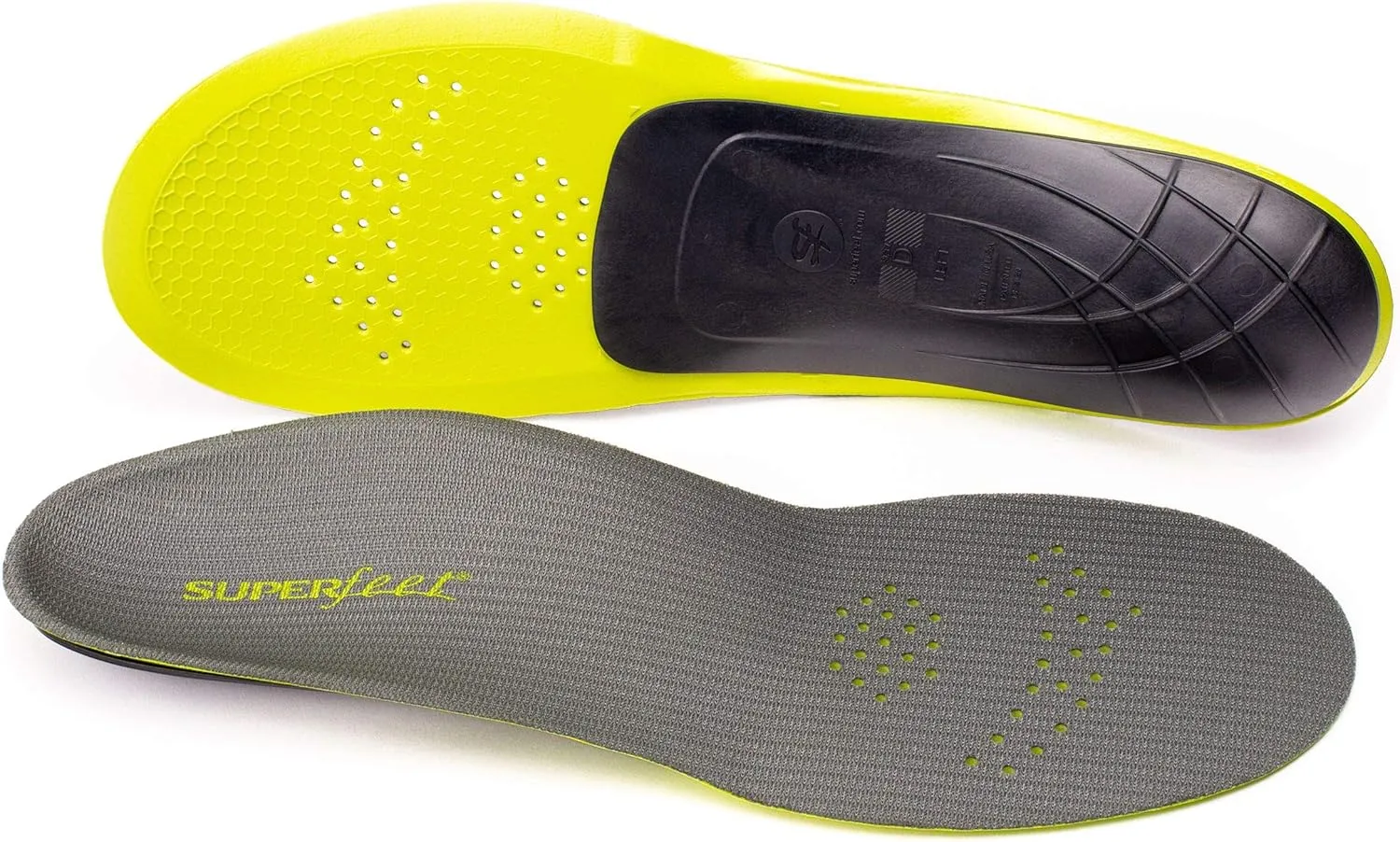 Superfeet Run Support Low Arch (Carbon) - 7.5-9 Men / 8.5-10 Women