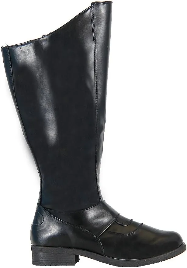 Superhero Cosplay Halloween Costume Black Boots