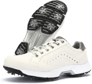 THESTRON 2021 Men Golf Shoes Professional Spikes Golf Sport Sneakers Waterproof Mens Trainers Golfing