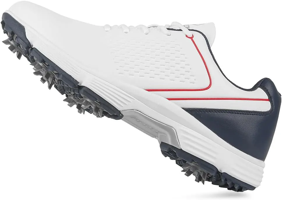 THESTRON Professional Golf Shoes for Men 7 Spikes Non-Slip Outdoor Golf Sport Training Sneakers Mens Comfortable Sport Shoes for Golfing Size 7-15