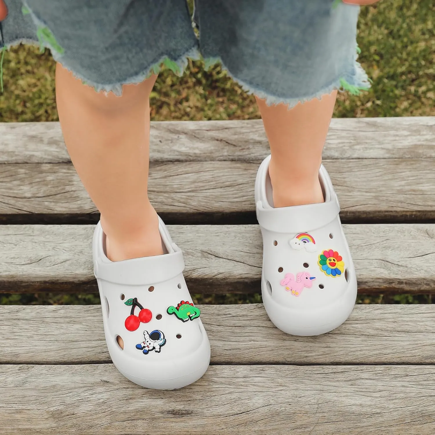 Toddler Classic Clogs Skin-Friendly Comfy Lightweight 丨Boys Girls Slip On Water Shoes