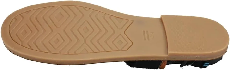 TOMS Womens Bree Sling Back Casual Sandals Casual - Black