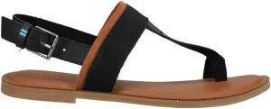 TOMS Womens Bree Sling Back Casual Sandals Casual - Black