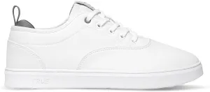 TRUE Linkswear FS-01 Women's Sneakers - Weather Resistant, Eco-Genuine Leather, Classic Style for All-Day Wear, Black