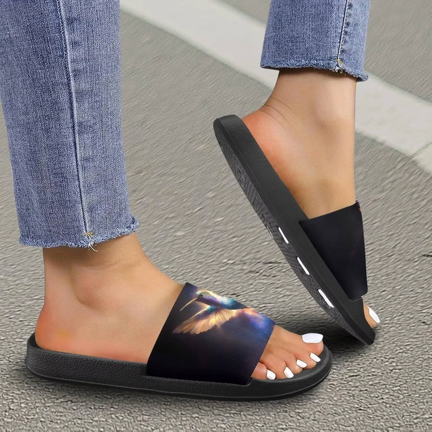Unisex EVA Flip Flops for Women Men - Lightweight Sandals with Arch Support Beach Pool Slides Summer Slipper