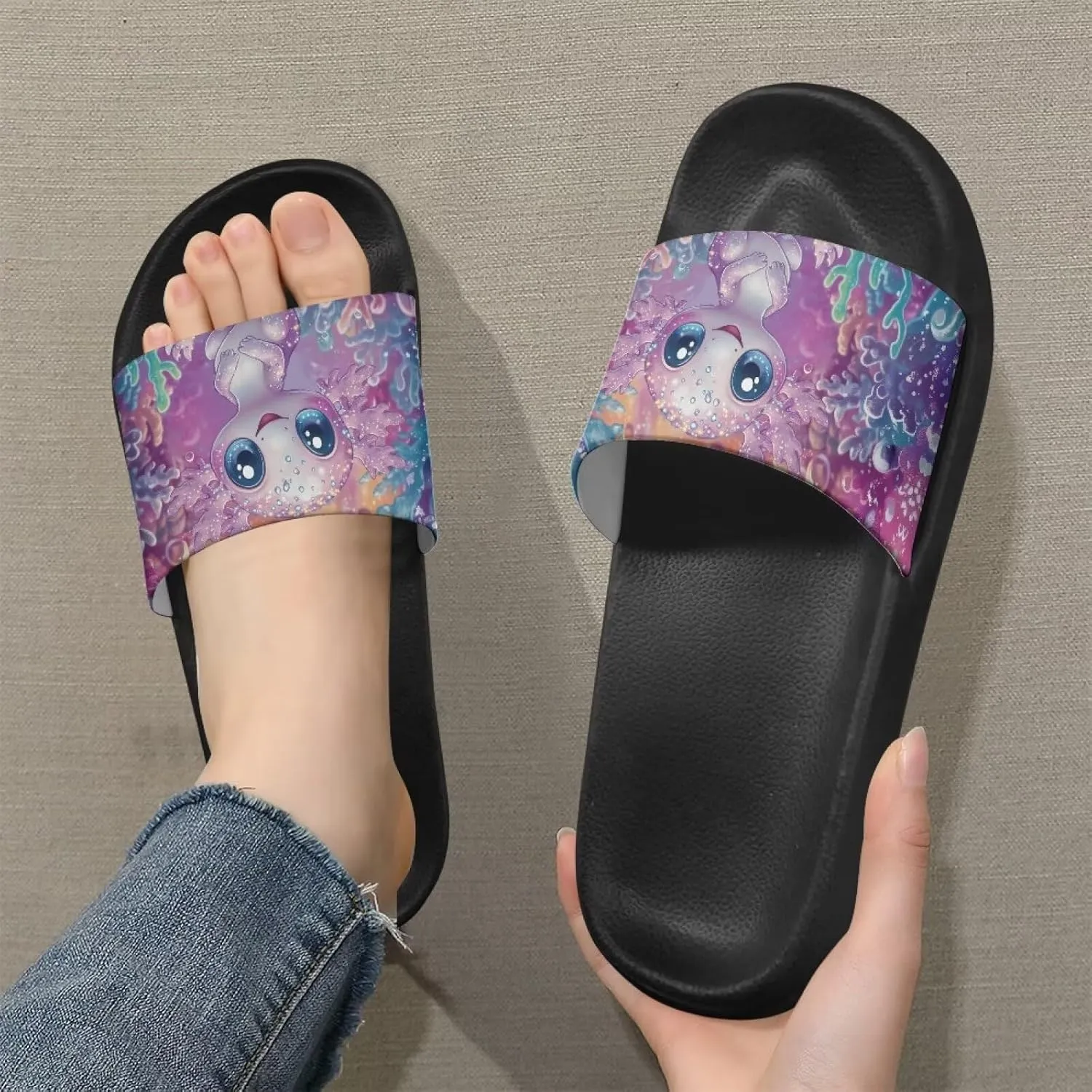 Unisex EVA Flip Flops for Women Men - Lightweight Sandals with Arch Support Beach Pool Slides Summer Slipper