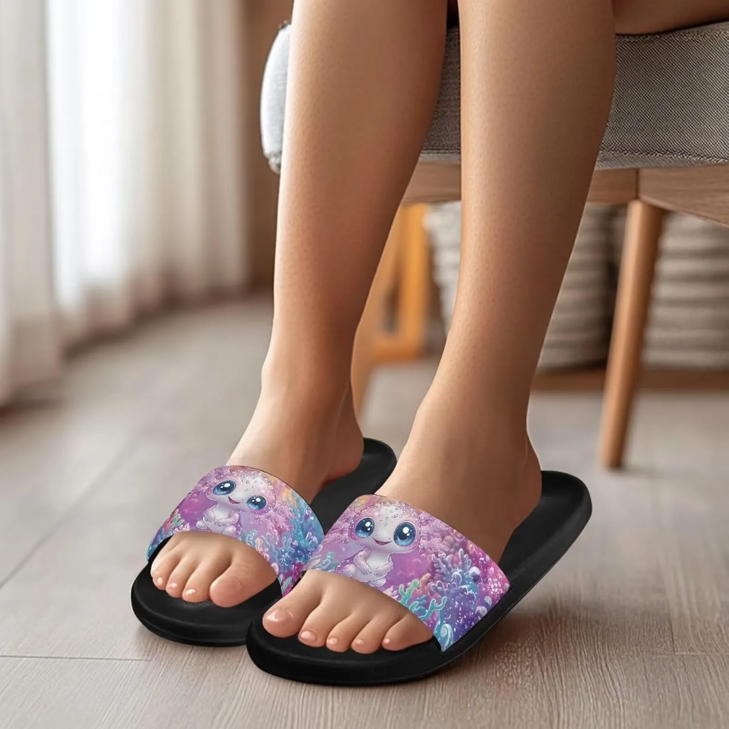 Unisex EVA Flip Flops for Women Men - Lightweight Sandals with Arch Support Beach Pool Slides Summer Slipper