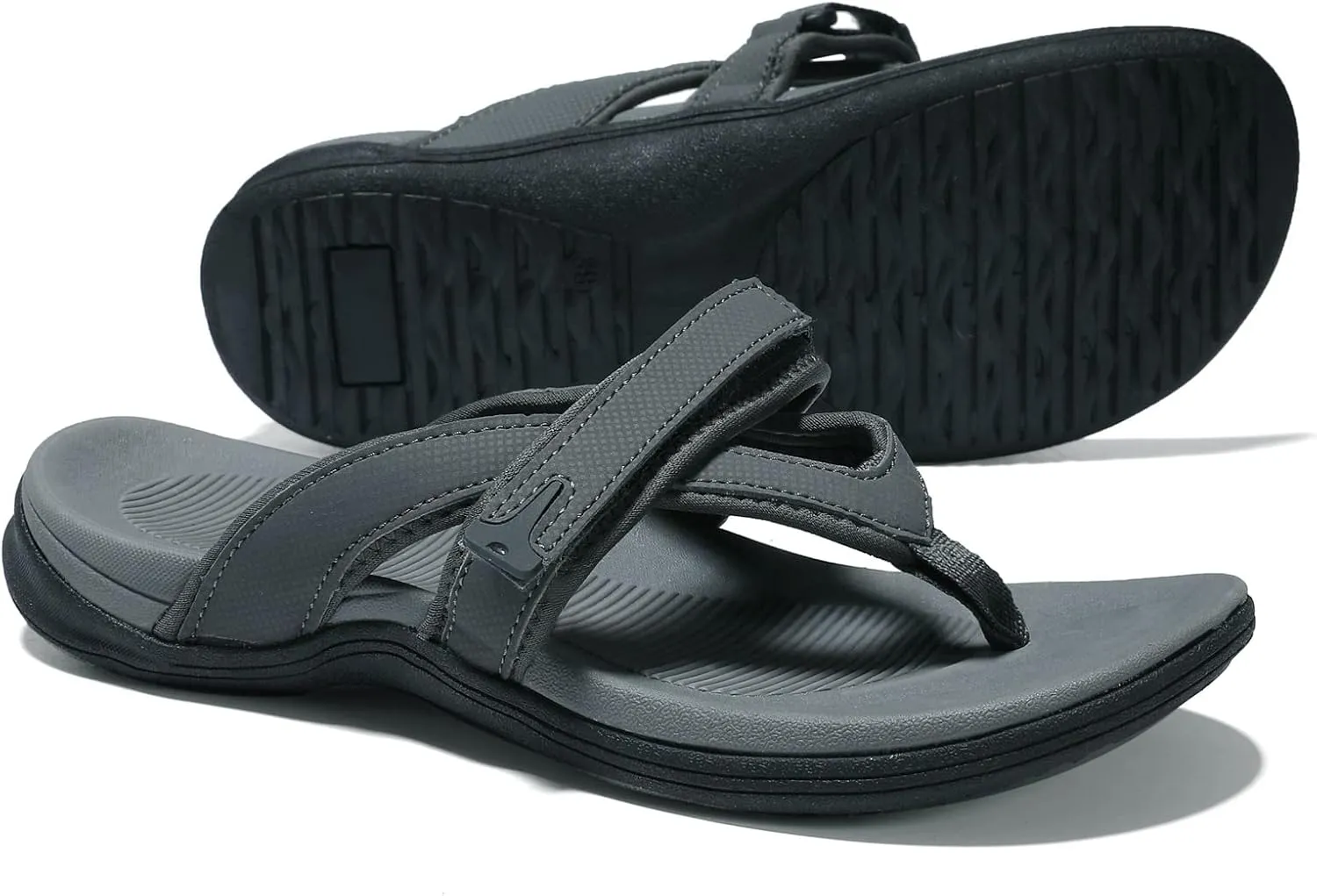 UTENAG Womens Arch Support Flip Flops Comfortable Orthotic Thong Sandals