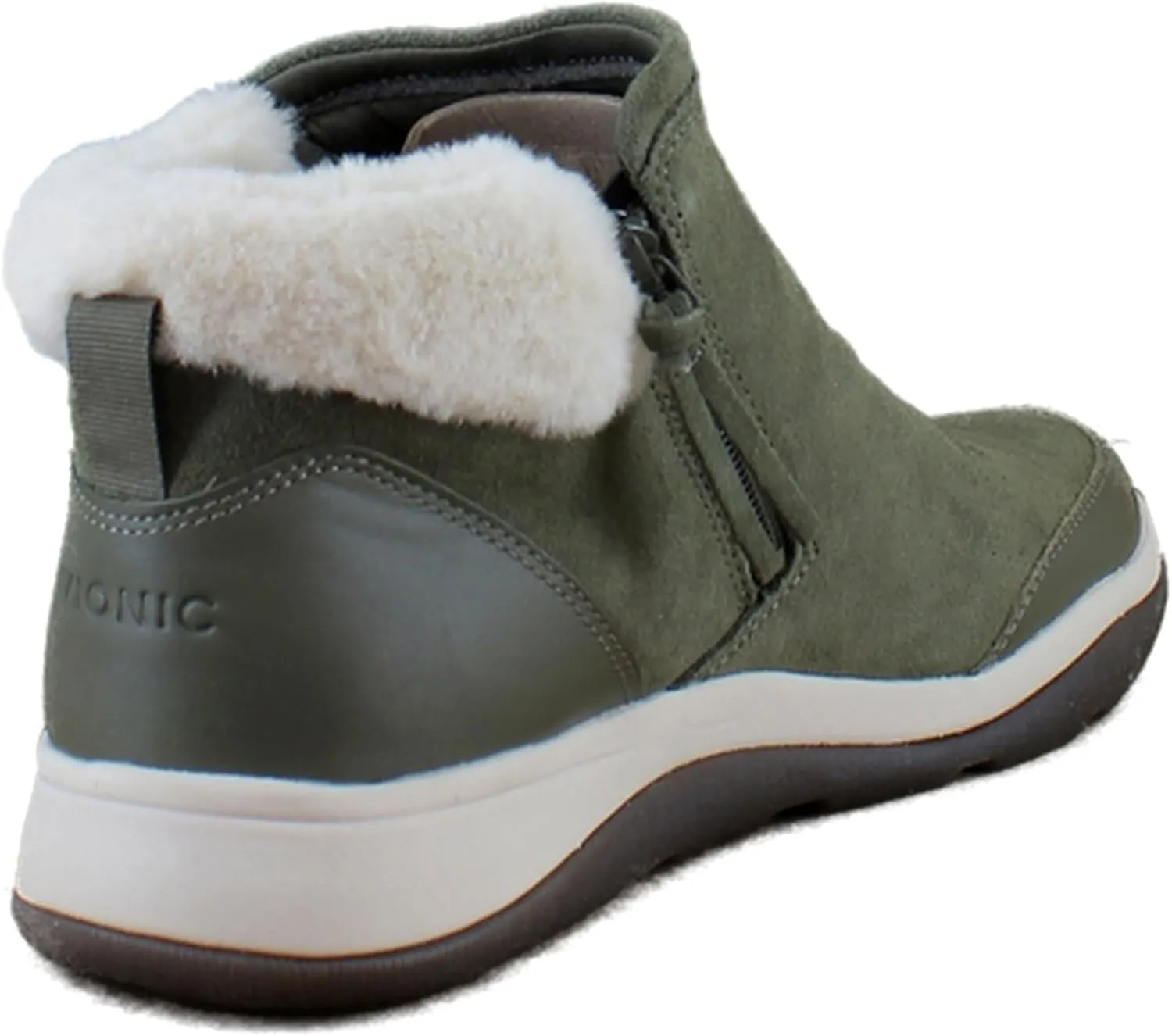 Vionic Norwood Women's Orthotic Zip Boot Short