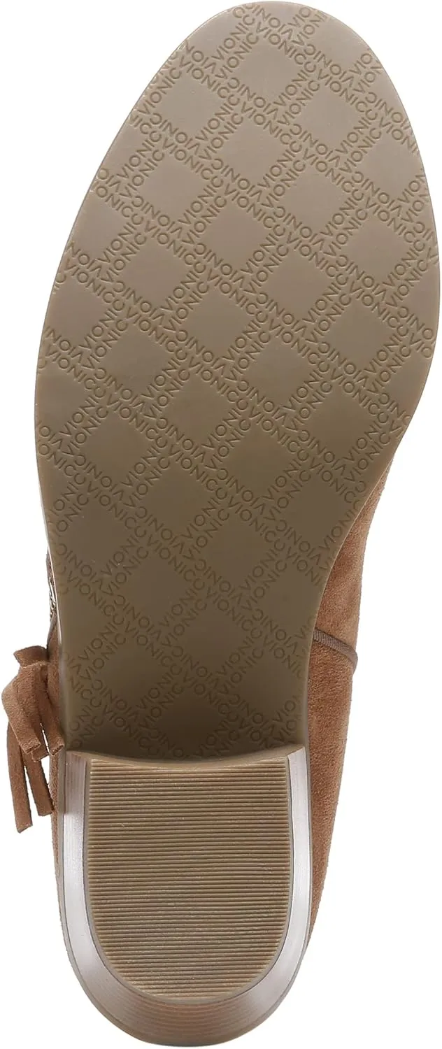 Vionic Women's Shyanne Suede Zipper Short Boot