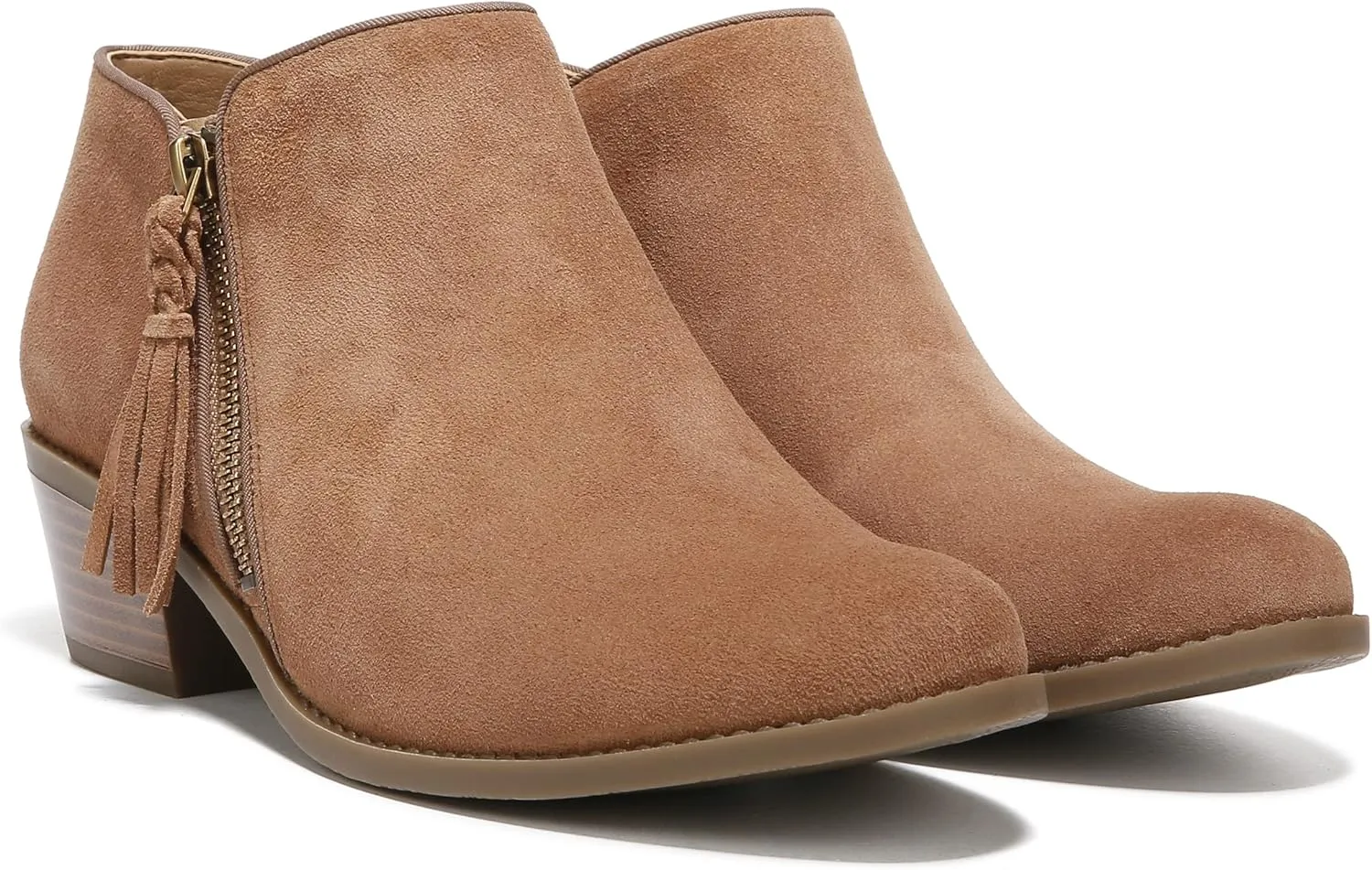 Vionic Women's Shyanne Suede Zipper Short Boot