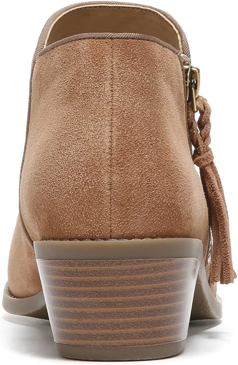 Vionic Women's Shyanne Suede Zipper Short Boot