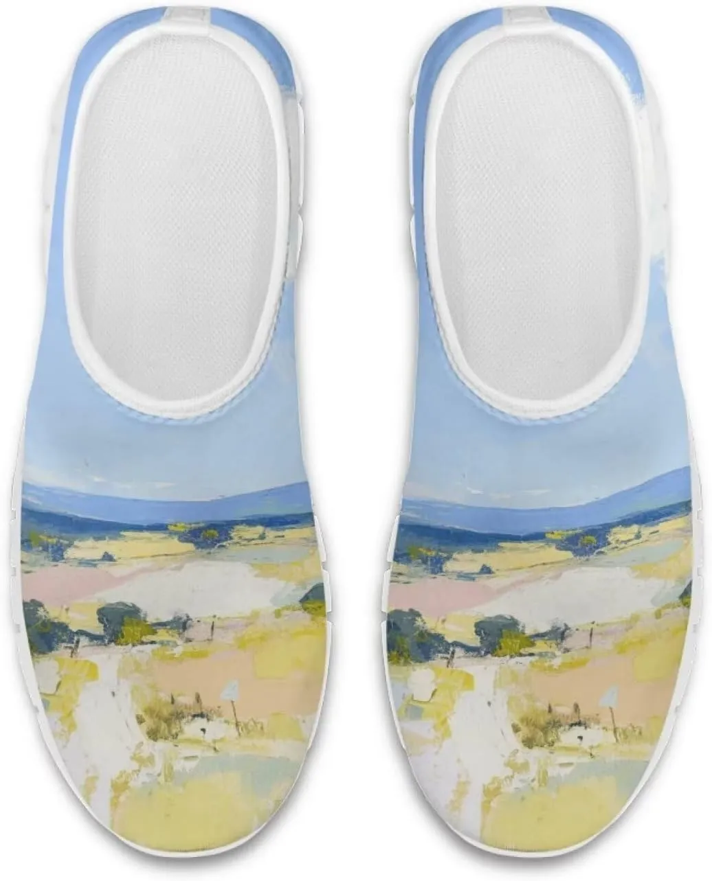 Walking Sneakers for Women Casual Slip On Shoes