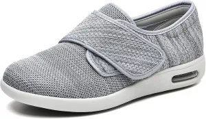 W&LESVAGO Women's Wide Width Diabetic Shoes, Breathable Lightweight Walking Sneakers for Edema Arthritis Swollen Feet
