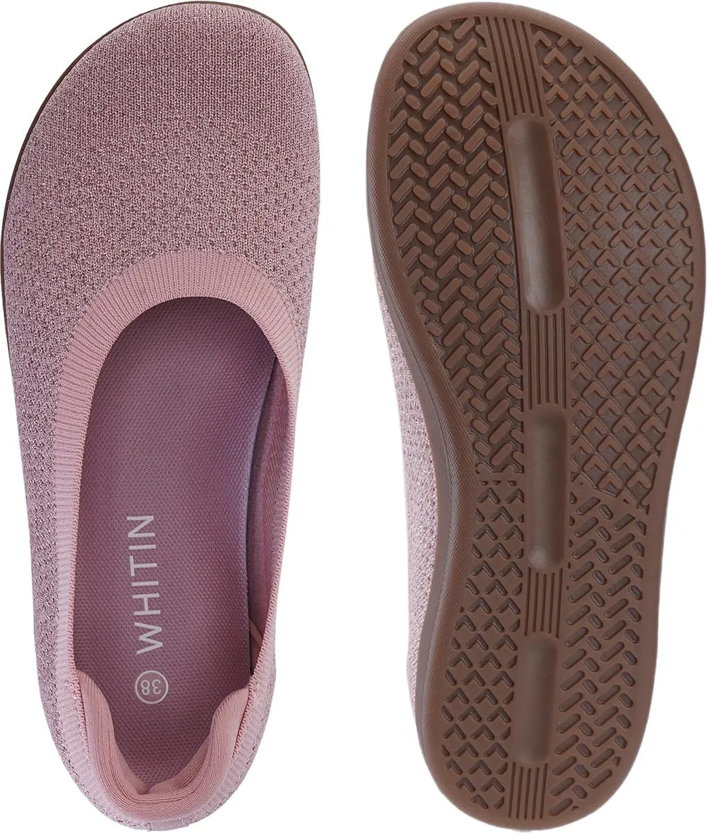 WHITIN Women's Barefoot Ballet Flats   Wide Toe Box   Zero Drop Sole