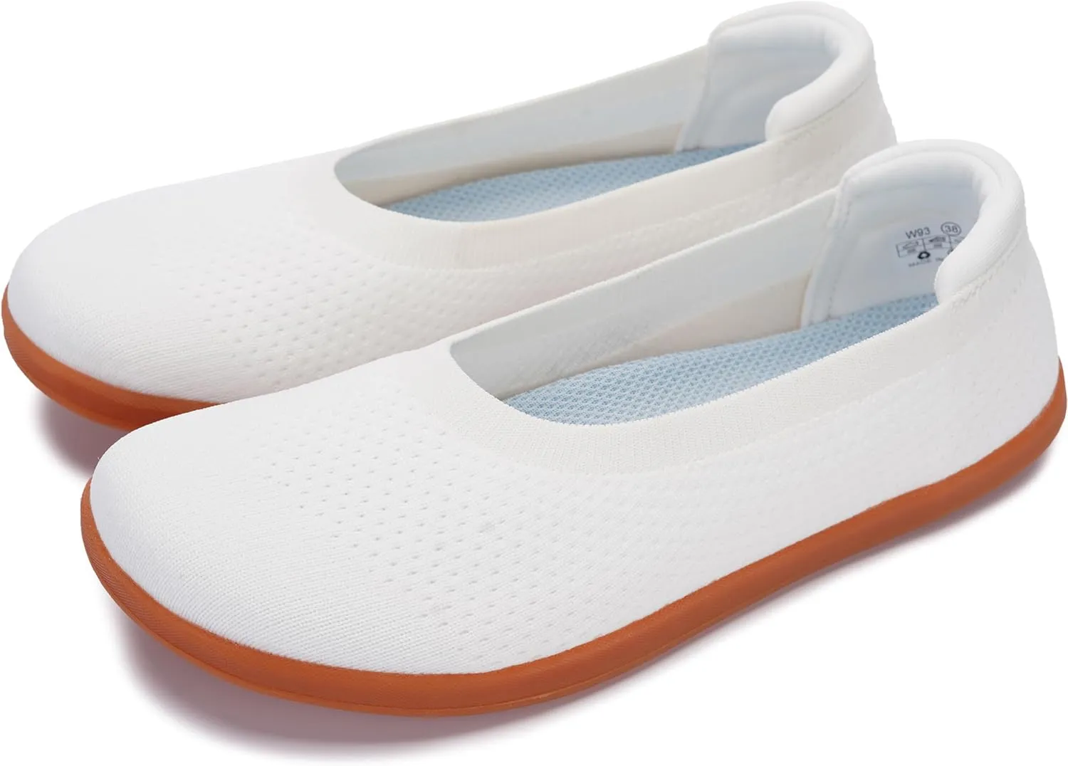 WHITIN Women's Barefoot Ballet Flats   Wide Toe Box   Zero Drop Sole