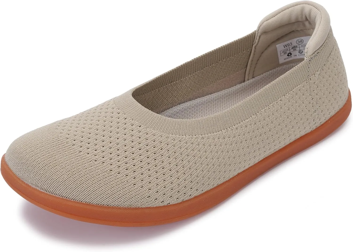 WHITIN Women's Barefoot Ballet Flats   Wide Toe Box   Zero Drop Sole