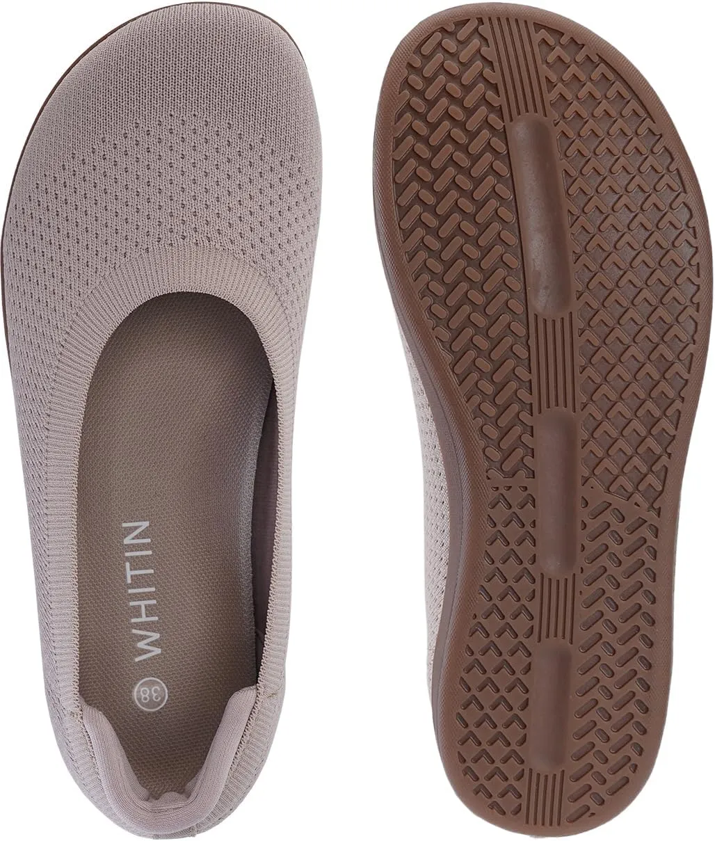 WHITIN Women's Barefoot Ballet Flats   Wide Toe Box   Zero Drop Sole