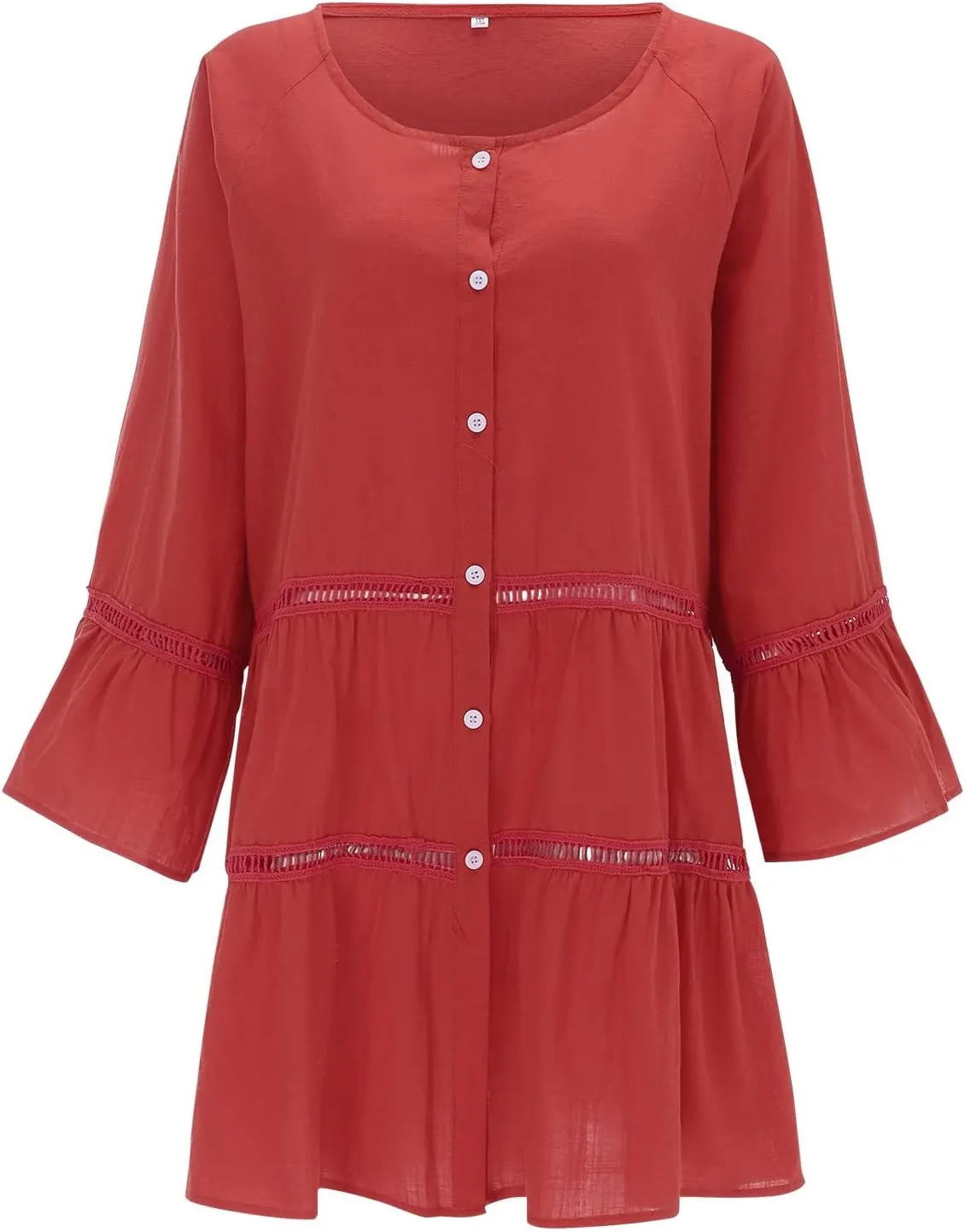 Womens Button Down Shirts 2025 Button Down Shirts V Neck Cotton Linen Light Blouse Jacket Casual Oversized Tshirts