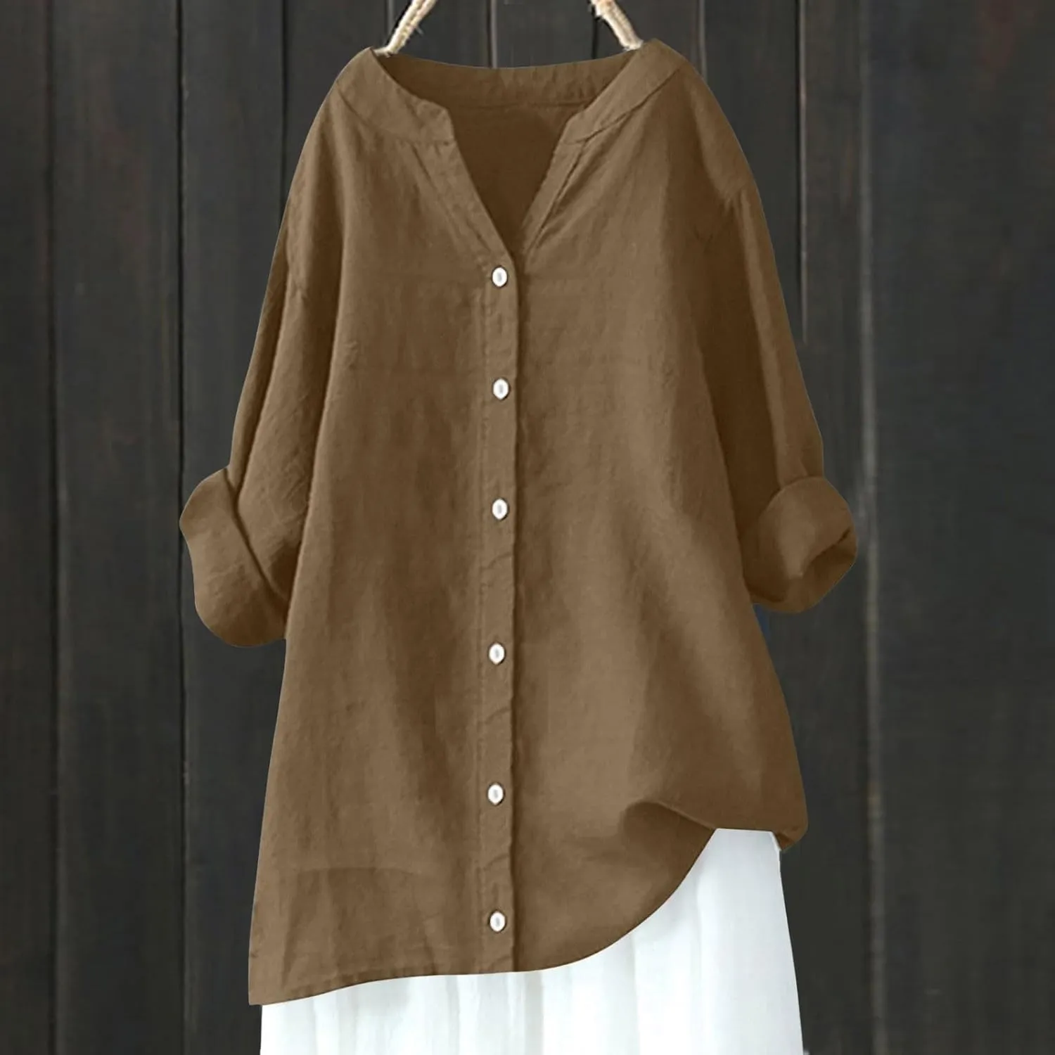 Womens Button Down Shirts 2025 Short Sleeve Casual Button Down Shirts Soft Fashion Cotton Blouses Tops with Pocket