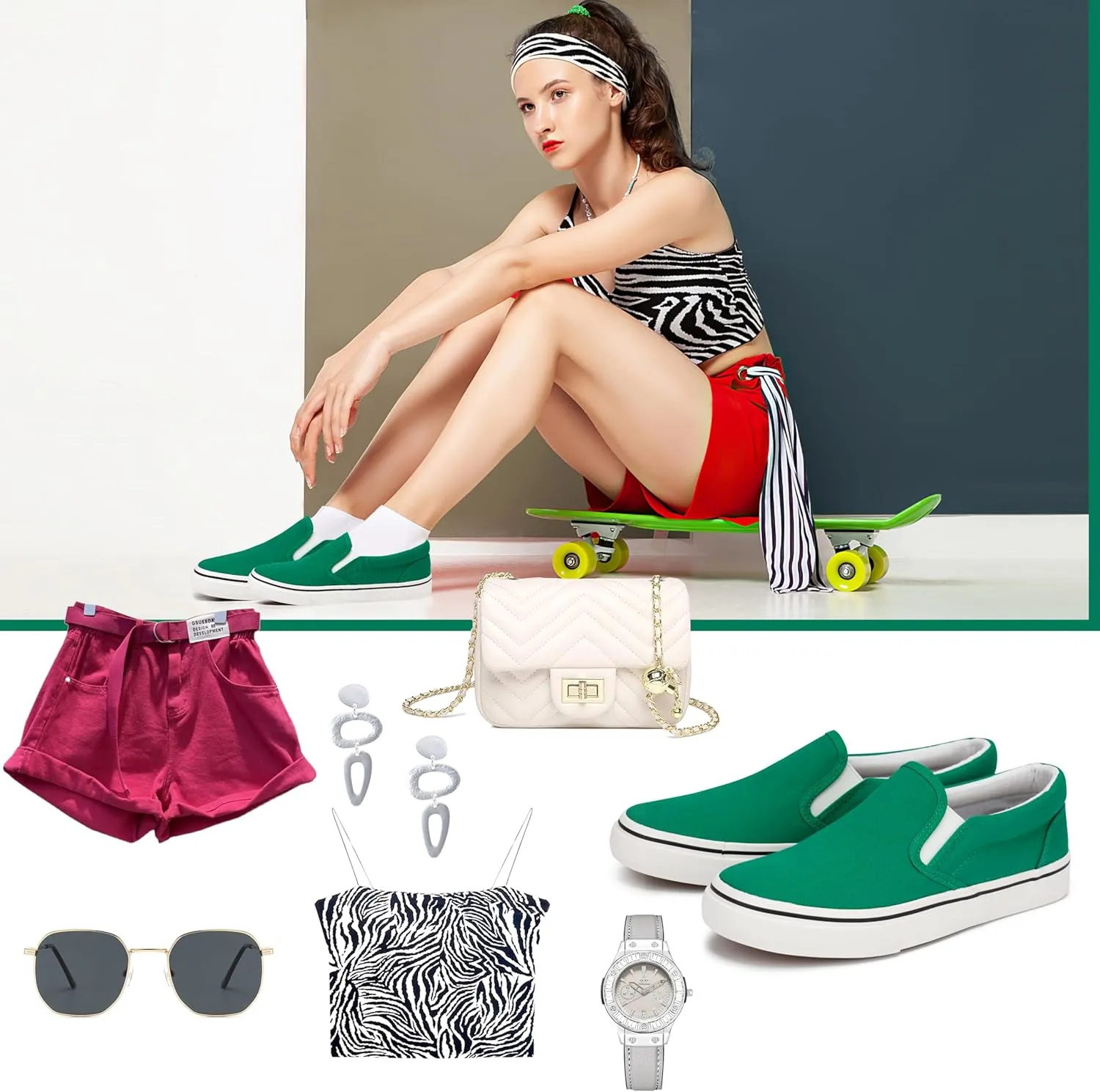 Women's Canvas Slip on Low Top Fashion Sneakers for Women Non Slip Loafer Shoes Classic Comfortable Flats Breathable Casual Shoes