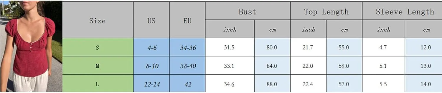 Womens Going Out Crop Tops Backless uff Short Sleeve Babydoll Top Summer Y2k Teen Girls Basics Cute Clothes
