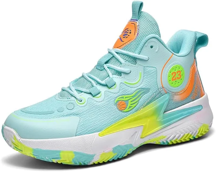 Womens Mens Basketball Shoes Breathable Non Slip Running Athletic Cushion Sports Shoes Fashion Outdoor Sneakers