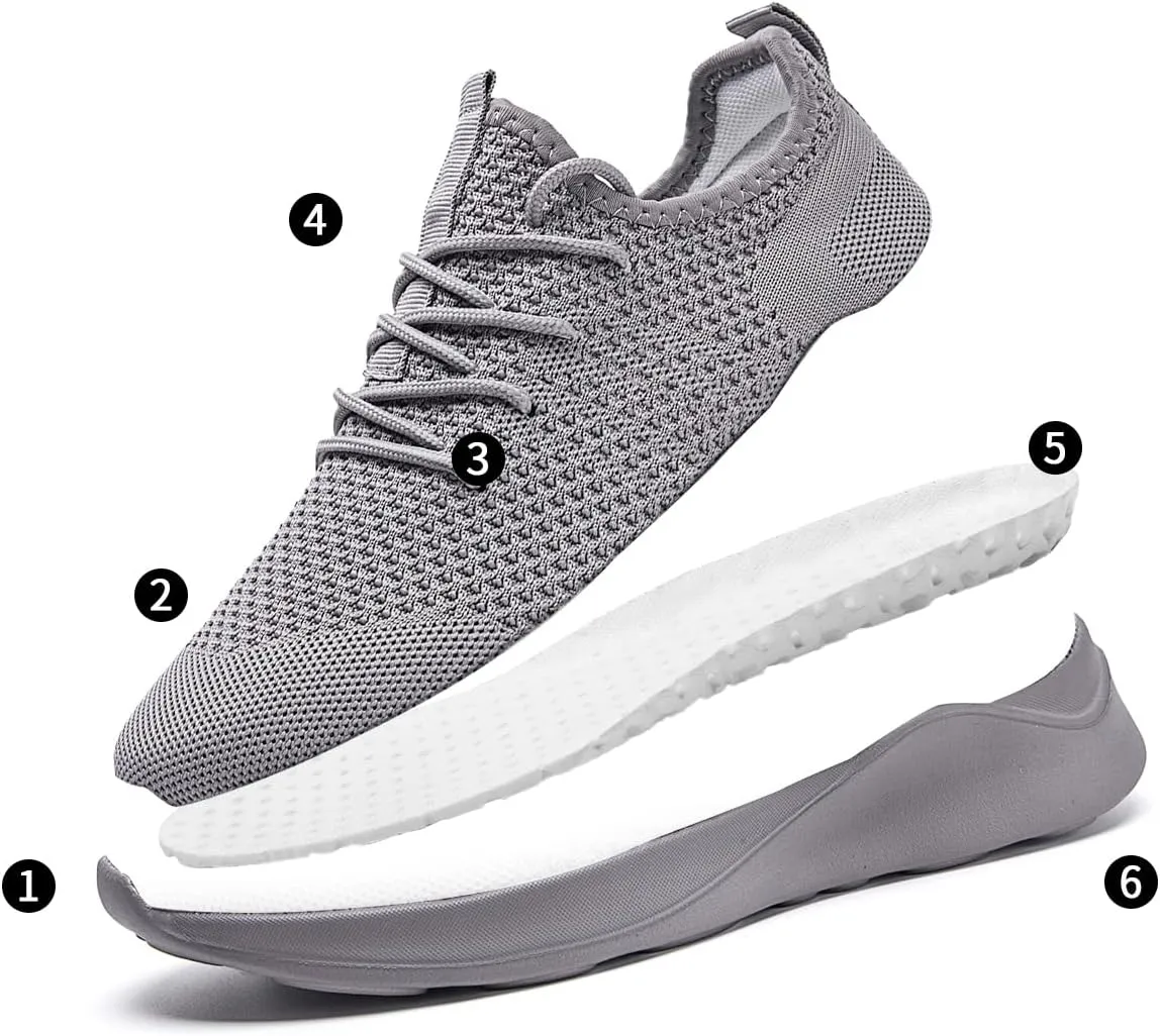 Womens Running Shoes Lightweight Comfortable Walking Fashion Gym Sneakers Non Slip Workout Tennis Shoes