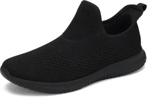 Women's Slip On Comfort Walking Shoes Ultra Lightweight Breathable Running Tennis Athletic Gym Workout Non Slip Athletic Fashion Sneakers